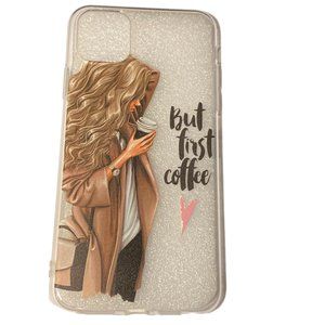 iPhone 11 pro but first coffee soft case